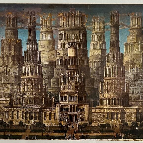 Erastus Field, Monument of American Republic, Painting, Print, ~ 250802-WH 350 H - Picture 1 of 2